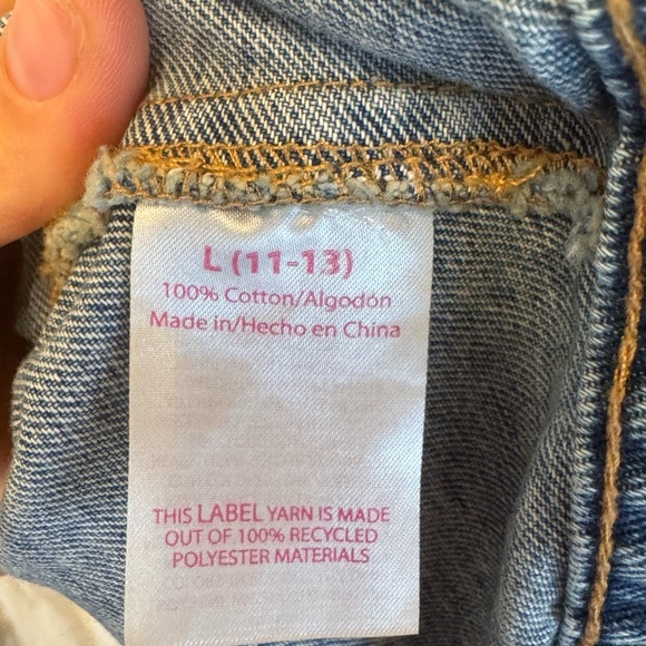 NB Denim Jacket Medium Wash | Size L (11–13) | 100% Cotton - Picture 7 of 9